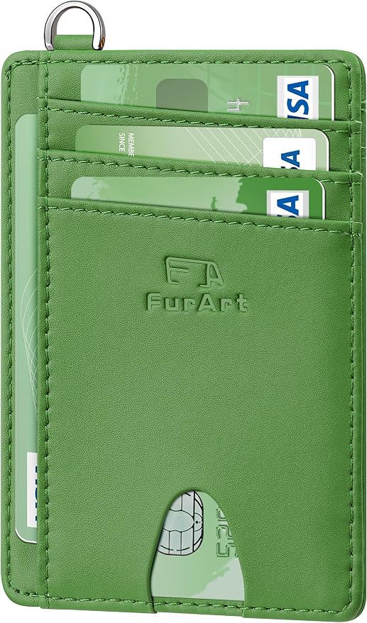 FurArt Slim Minimalist Wallet, Front Pocket Wallets, RFID Blocking, Credit Card Holder for Men