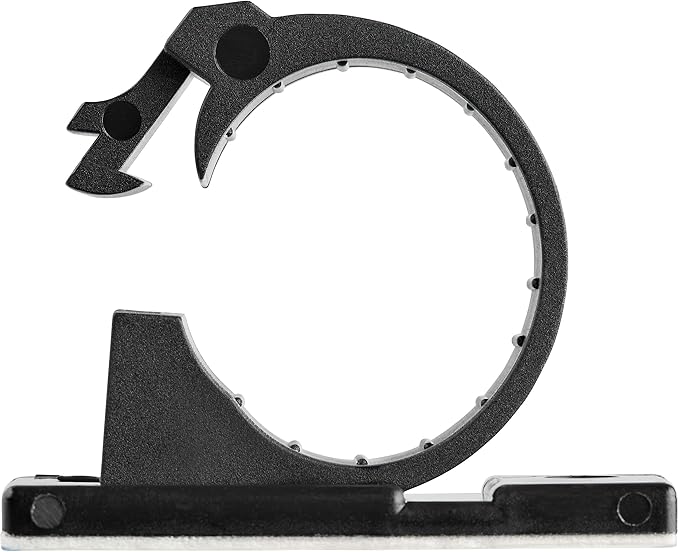 StarTech.com 100 Adhesive Cable Management Clips Black - Network/Ethernet/Office Desk/Computer Cord Organizer - Sticky Cable/Wire Holders - Nylon Self Adhesive Clamp UL/94V-2 Fire Rated, TAA