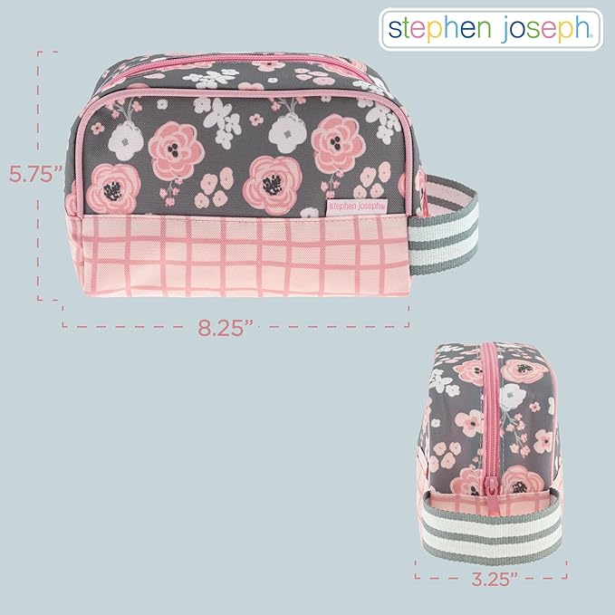 Stephen Joseph, Kids Toiletry Bag, Boys and Girls Toiletry Kit, Travel Bag