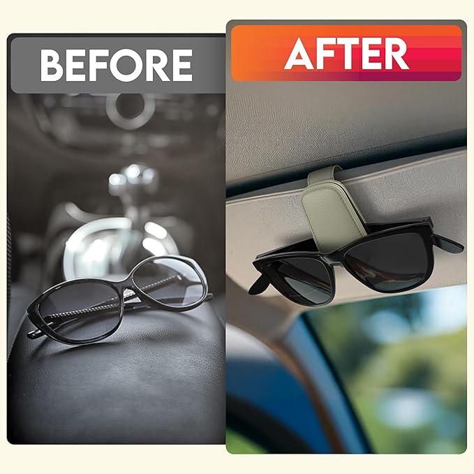 Sunglasses Holder for Car Visor