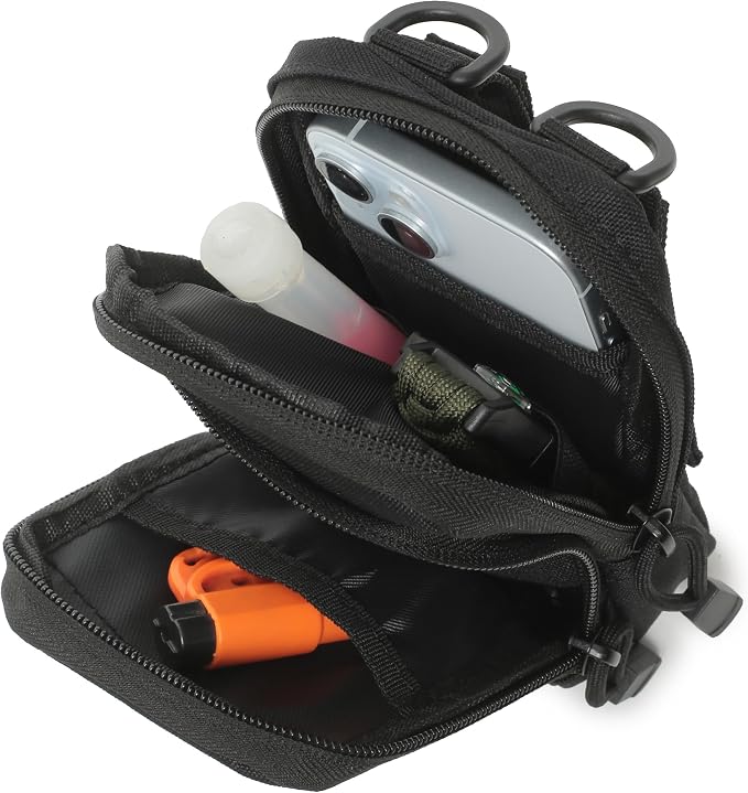 Tactical Molle EDC Pouch Cellphone Pouch Holder Utility Gadget Organizer Bag