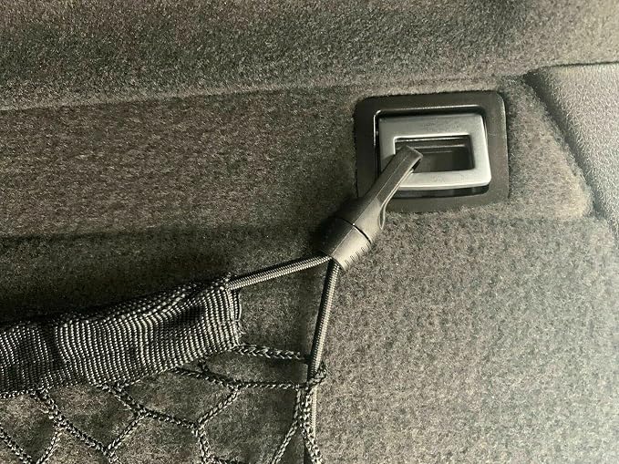 Rear Trunk Organizer Cargo Net for Acura MDX 2014–2025 – Floor Style Cargo Net for SUV – Premium Mesh Elastic Car Trunk Organizer Vehicle Carrier Storage – Compatible with Acura MDX