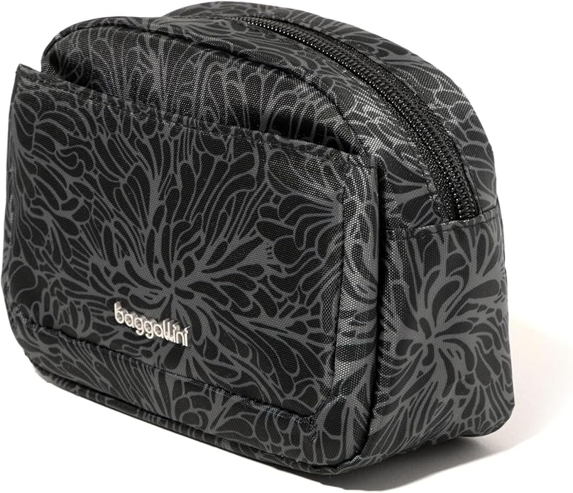 Baggallini Women's Pocket Cosmetic - Lightweight Bag - Travel Essentials Makeup Organizer