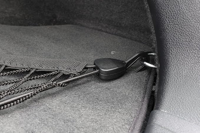 Floor Style Automotive Elastic Trunk Mesh Cargo Net for Lexus UX F Sport Luxury 2019-2024 - Premium Trunk Organizer and Storage - Luggage Net for Crossover - Best Car Organizer for Lexus UX