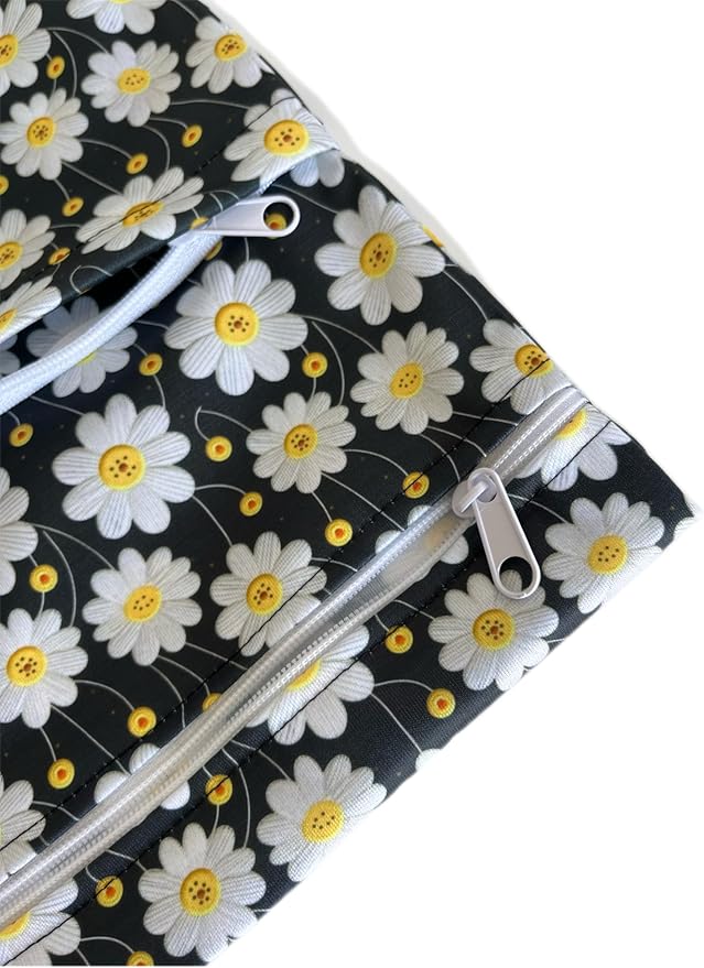 TRASUN Wet bag (Holiday Style, 2 pack, Chrysanthemum 3)