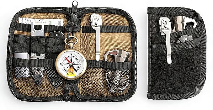 Mini EDC Pouch, Small Tactical EDC Molle Belt Pouch for Men, Portable Military Carry Accessory for Phone, Tools, and Essentials