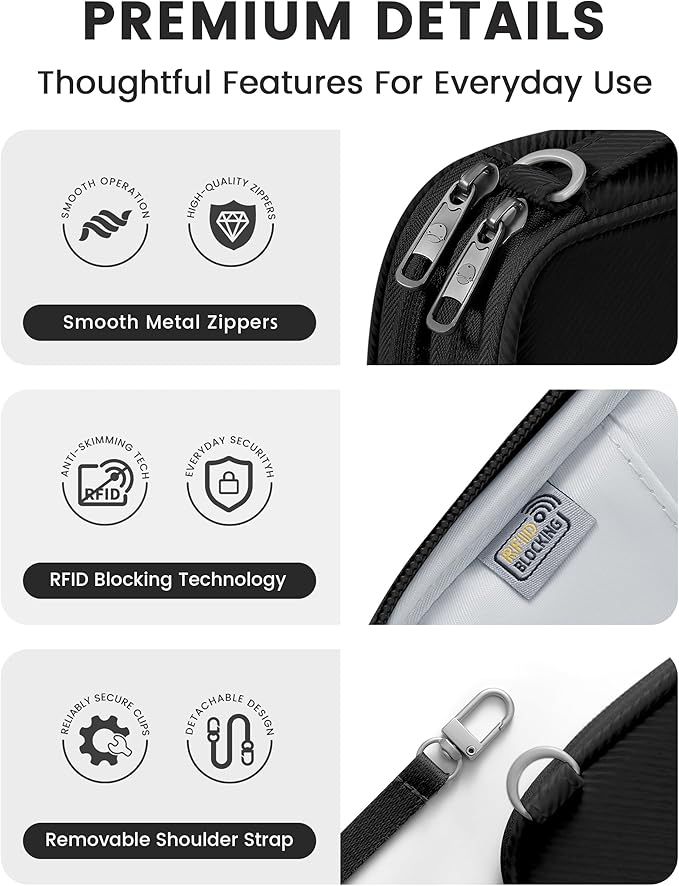Travelkin 2-in-1 Passport Holder & Travel Organizer for Family with RFID Blocking, Multiple Passport Wallet for Men Women, Travel document holder for Credit Cards, Cash, and Electronic Essentials