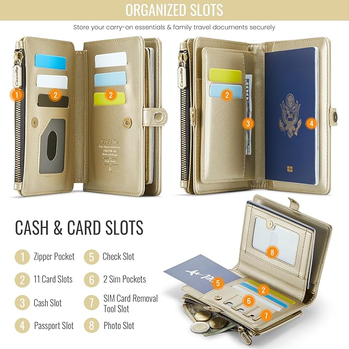 Passport Holder Wallet Bag with Holder