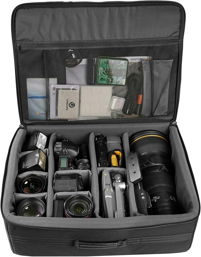 VANGUARD Divider Bag 53 Customizeable Insert/Protection Bag for SLR DSLR Camera, Lenses, Accessories