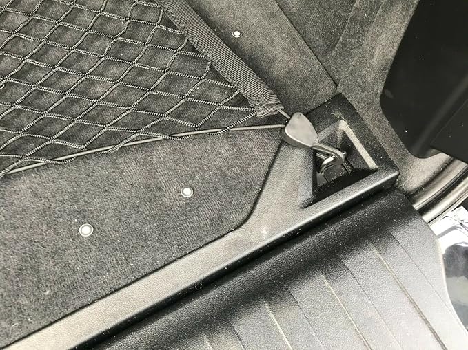 Rear Trunk Organizer Cargo Net for BMW X5 2007–2025 – Floor Style Cargo Net for SUV – Premium Mesh Elastic Car Trunk Organizer Vehicle Carrier Storage – Compatible with X5