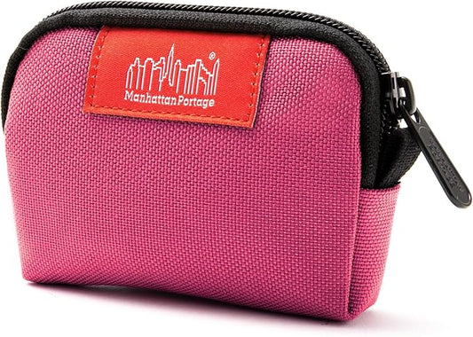 Manhattan Portage Coin Purse With Zipper Closure Pouch Eclectic Colors Credit Card ID Card Jewelry Keys Water Resistant Gift 1000D CORDURA® Everyday Carry