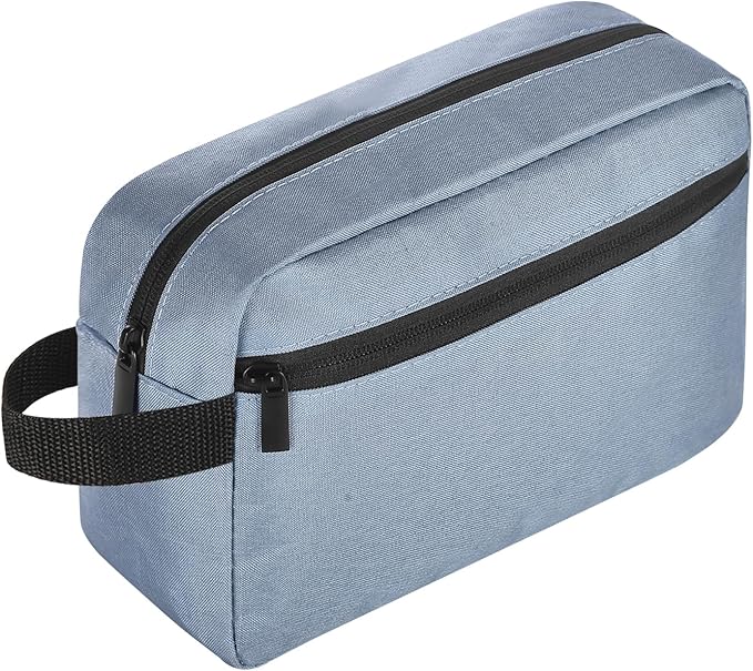 Icramsy Travel Toiletry bag Toiletry bag for women men Hanging Cosmetic bag Travel accessories for Women Men (Blue)