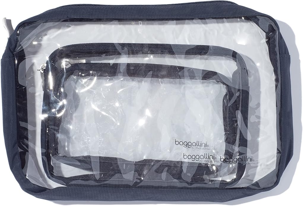 Baggallini Clear Travel Pouches