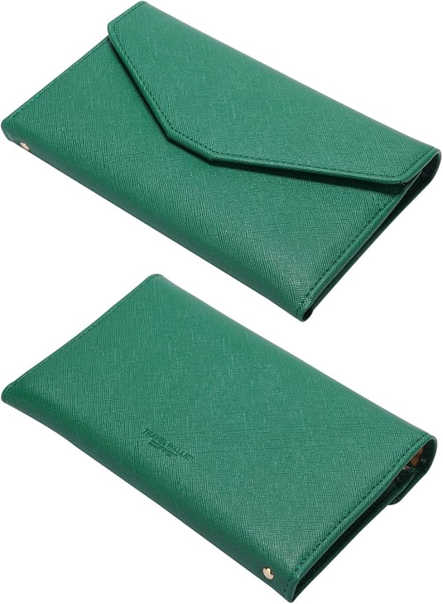 ZOPPEN Mulit-purpose Rfid Blocking Passport Holder Travel Wallet (Ver.4) Passport and Vaccine Card Holder ComboTri-fold Document Organizer Travel Essentials