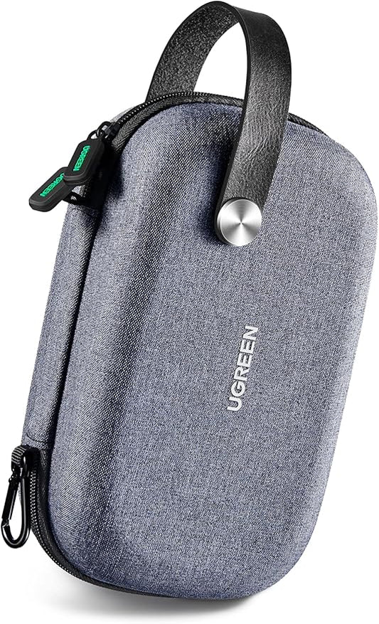 UGREEN Electronic Organizer Travel Case Pouch Bag Accessories Portable Waterproof Storage Bag Travel Essentials with Cable USB Flash Drive Charger External Battery Memory Card