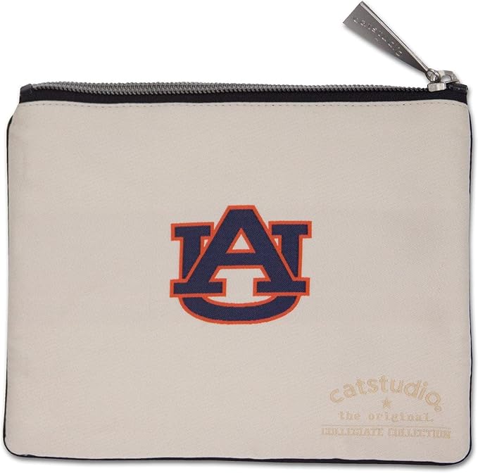 catstudio Auburn University Collegiate Zipper Pouch Purse | Holds Your Phone, Coins, Pencils, Makeup, Dog Treats, & Tech Tools