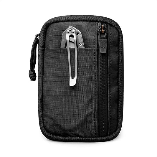 ALPAKA HUB Pouch V2 EDC Organizer for Cables, Cards, Coins, RFID Blocking Small Tool Bag for Everyday Carry and Travel