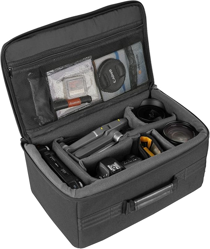 VANGUARD Divider Bag 37 Customizeable Insert/Protection Bag for SLR DSLR Camera, Lenses, Accessories
