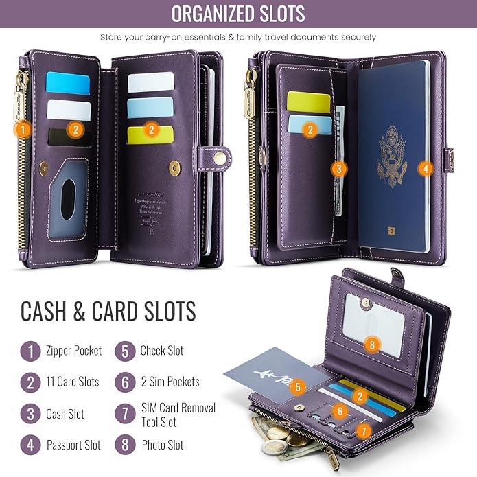 Passport Holder Wallet Bag with Holder
