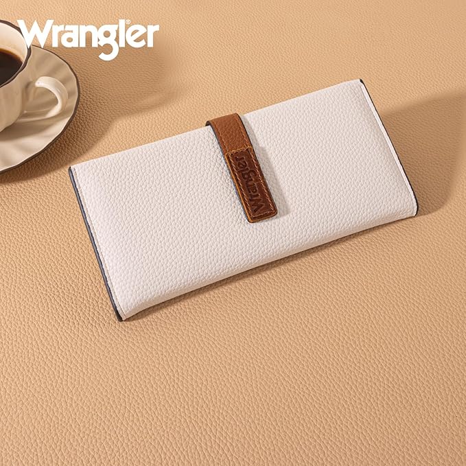 Montana West X Wrangler Wallets Women RFID Blocking Bifold Wallets, Card Cases & Money Organizers Clutch Wallet