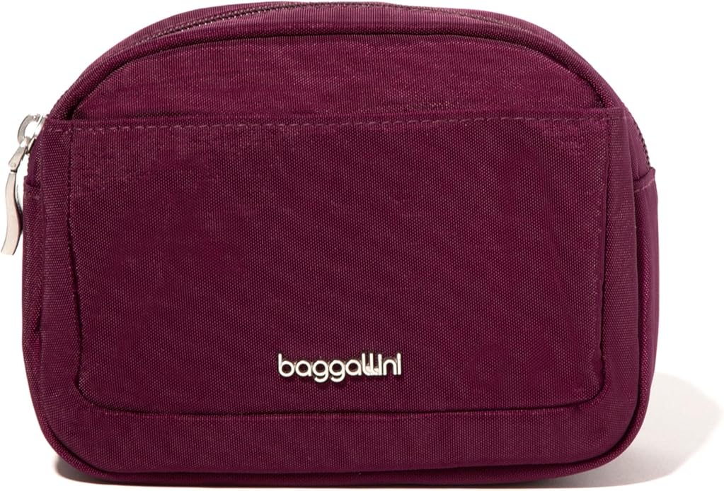 Baggallini Women's Pocket Cosmetic - Lightweight Bag - Travel Essentials Makeup Organizer