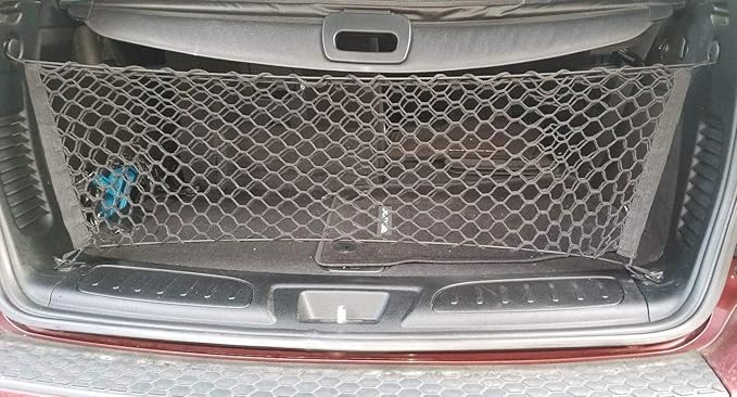 Trunk Organizer Cargo Net for Dodge Durango 2011–2025 – Envelope Style Cargo Net for SUV – Premium Mesh Elastic Car Trunk Organizer Vehicle Carrier Storage – Compatible with Durango