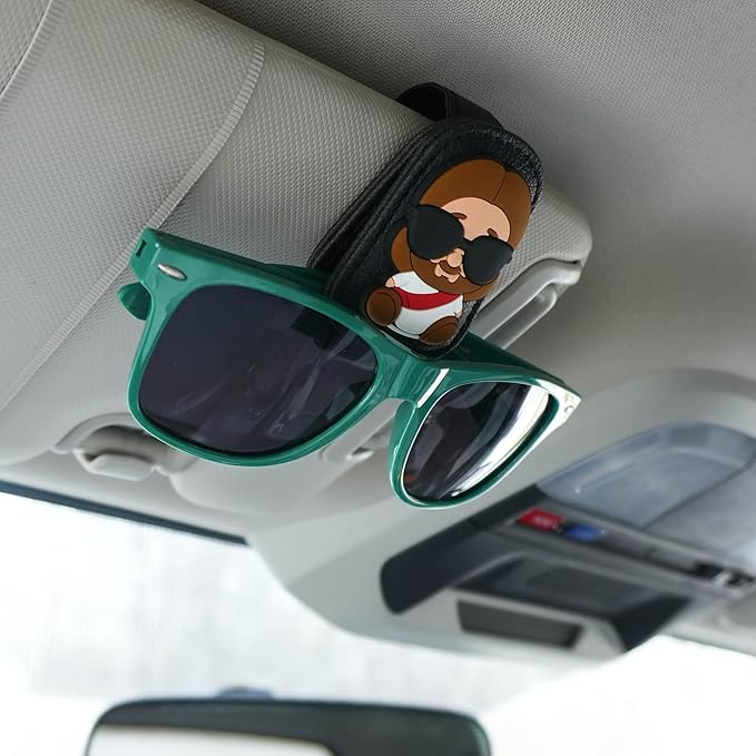 Novelty Sunglasses Visor Clip – Funny Car Accessory for Drivers, Hilarious Gift for Men & Women