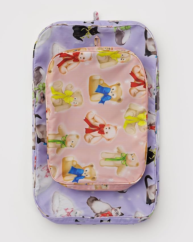 BAGGU Large Packing Cube Set - Fancy Animals