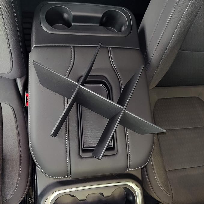 Vehicle OCD - Center Console Organizer for Chevy Silverado 1500 / GMC Sierra 1500 (2019-2022) and 2500/3500 HD (2020-2023) (full console w/bucket seats ONLY) - Made in USA - SLX154