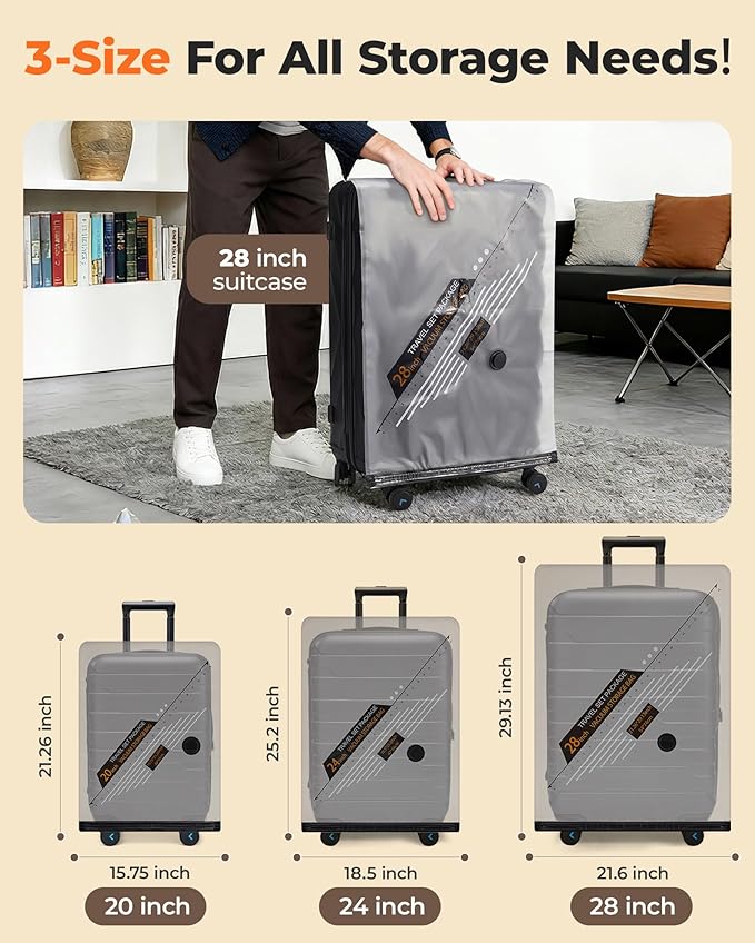 BAGSMART Rechargeable Wireless Pump Travel Storage Bags Set, Portable Space Saver Bags for Travel & Home, Vacuum Compression Seal Bag for Clothing- 12-Pcs Set