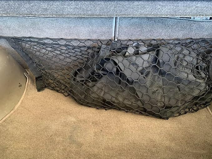 Rear Trunk Organizer Cargo Net for Acura Integra 1997–2001 – Envelope Style Cargo Net for Hatchback & Sedan – Premium Mesh Car Trunk Organizer Vehicle Carrier Storage – Compatible with Acura Integra