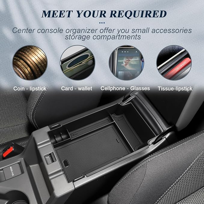 BIBIBO for 2024-2026 Subaru Crosstrek Center Console Organizer 2023 2024+ Subaru Crosstrek& 2024+ Subaru Impreza Console Tray 2023 Crosstrek Insert Glove Pallet Organizer Crosstrek/Impreza Coin Box