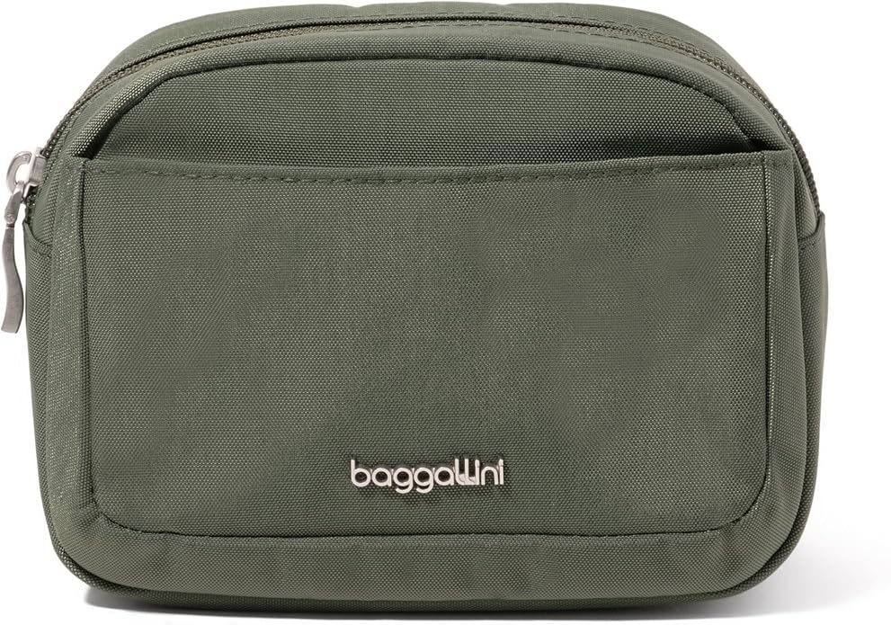 Baggallini Women's Pocket Cosmetic - Lightweight Bag - Travel Essentials Makeup Organizer
