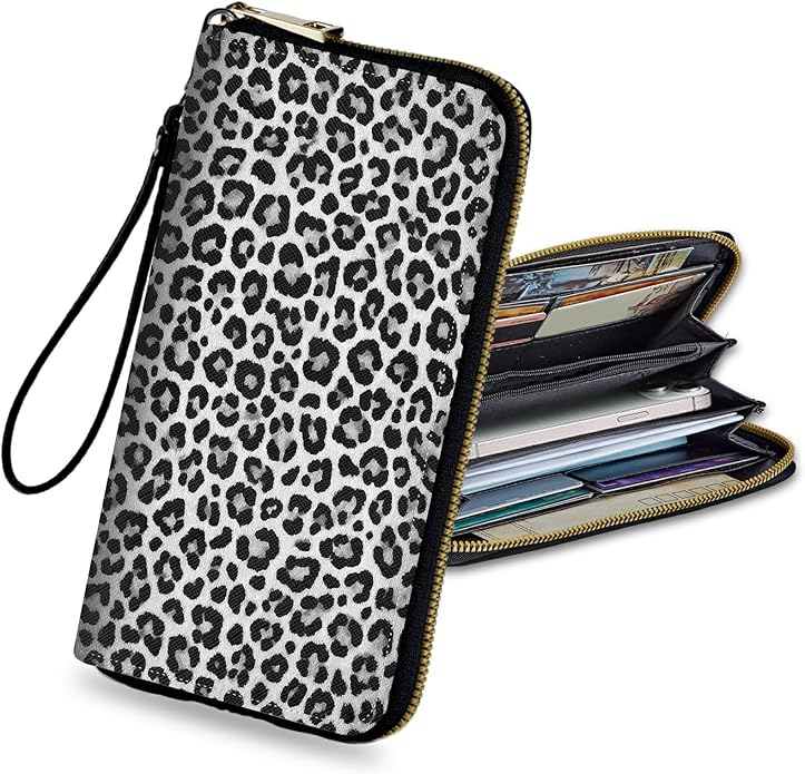 Wristlet Wallet for Women, RFID Blocking Phone Wallet, Large Capacity Zip Around Clutch, Fits iPhone 15 Pro Max, Travel Organizer Purse