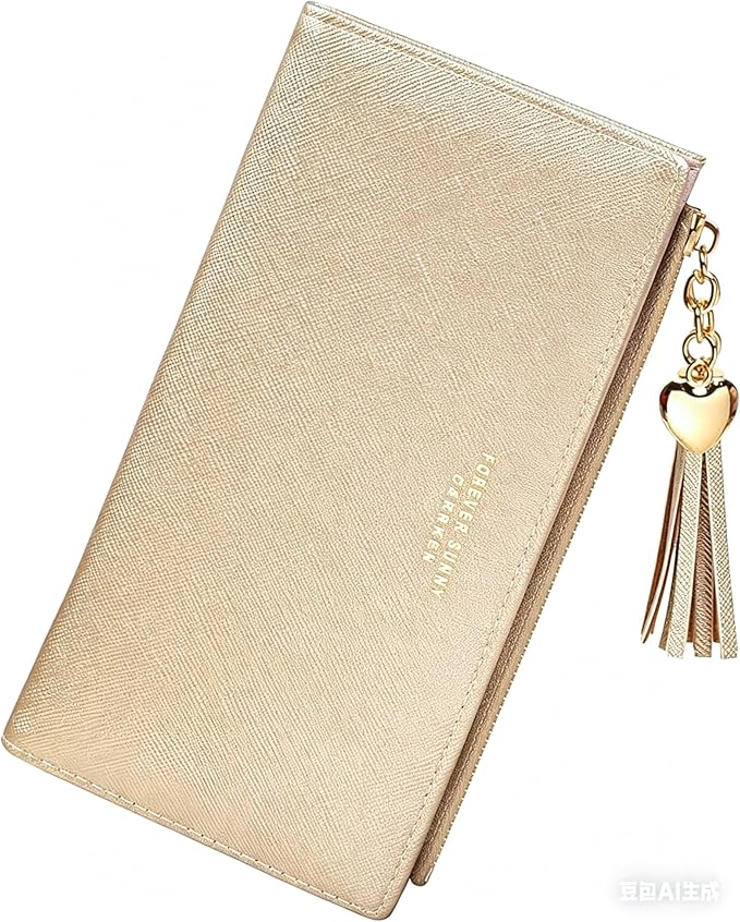 Valentoria Womens Wallet Cute Elegant Long Slim Card Holder Case Minimalist Coin Purse Thin Tassels Zip Clutch Wallets for Girls Ladies | Cute, Elegant, Long, Slim, Case, Minimalist