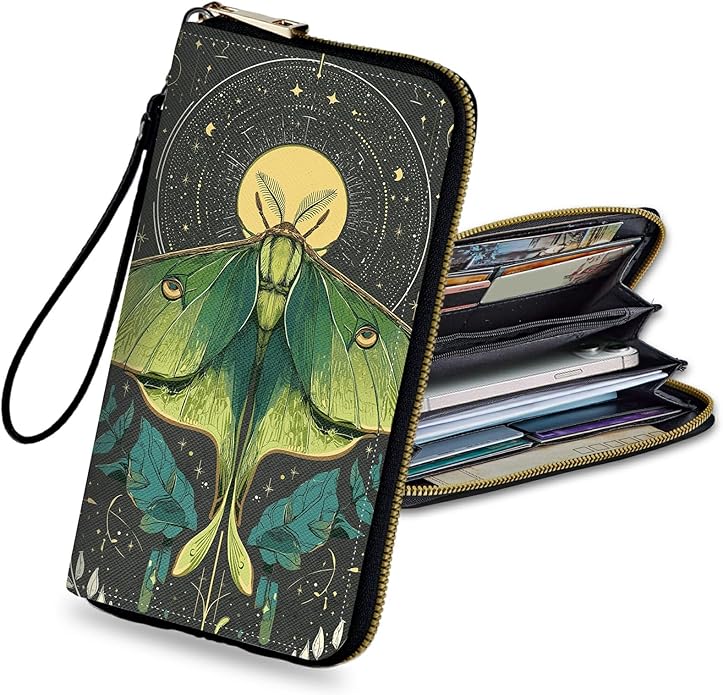 Wristlet Wallet for Women, RFID Blocking Phone Wallet, Large Capacity Zip Around Clutch, Fits iPhone 15 Pro Max, Travel Organizer Purse