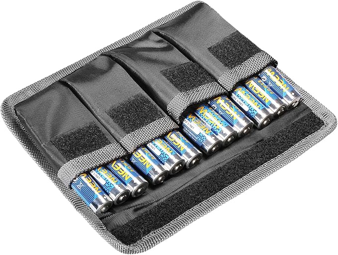 Neewer DSLR Battery Case/Holder for AA Battery and LP-E6/ LP-E8/ LP-E10/ LP-E12/ EN-EL14/ EN-EL15/ FW50/ F550, Suitable for Nikon D800, Canon 5DMKIII, Sony A77