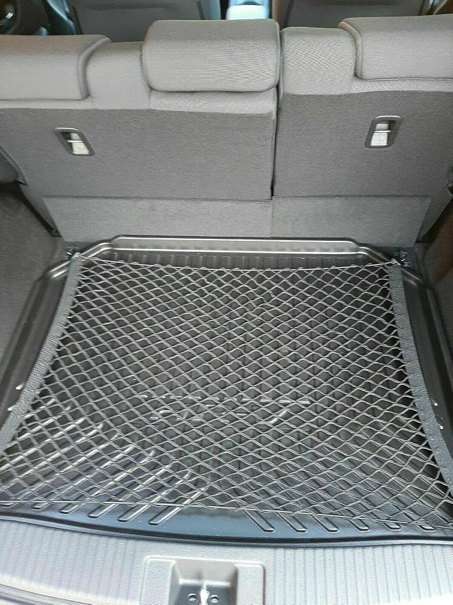 Rear Trunk Organizer Cargo Net for Honda HR-V 2016-2025 – Floor Style Cargo Net for SUV – Premium Mesh Elastic Car Trunk Organizer Vehicle Carrier Storage – Compatible with HR-V