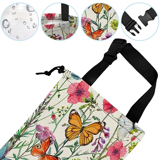 Car Trash Can Waterproof Garbage Bag Hanging for Car Back Seat
