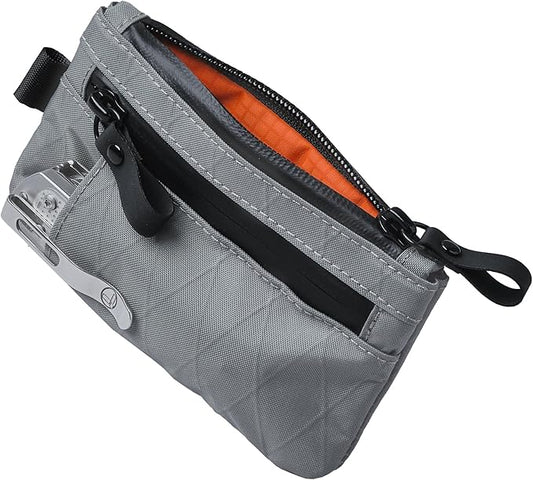ALPAKA Zip Pouch Pro - Minimalist Zipper Wallet - with RFID Blocking ID Card Holder Wallet with Zipper for Men with Multi-tool Slot
