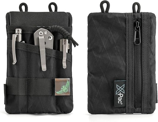VIPERADE VE1 Pocket Organizer, EDC Pouch for Men, EDC Organizer Storage EDC Gears, Multitool Pocket Pouch Hold Your Flashlight/Pocket Knife, Pen, Notebook