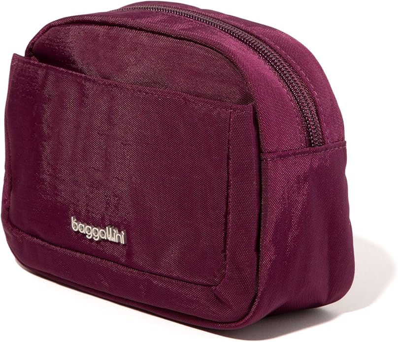 Baggallini Women's Pocket Cosmetic - Lightweight Bag - Travel Essentials Makeup Organizer