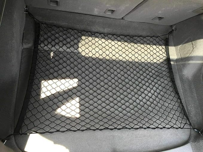Rear Trunk Organizer Cargo Net for Acura RDX 2007–2025 – Floor Style Cargo Net for SUV – Premium Mesh Elastic Car Trunk Organizer Vehicle Carrier Storage – Compatible with Acura RDX