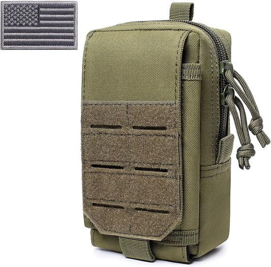 Tactical Molle EDC Pouch Cellphone Pouch Holder Utility Gadget Organizer Bag