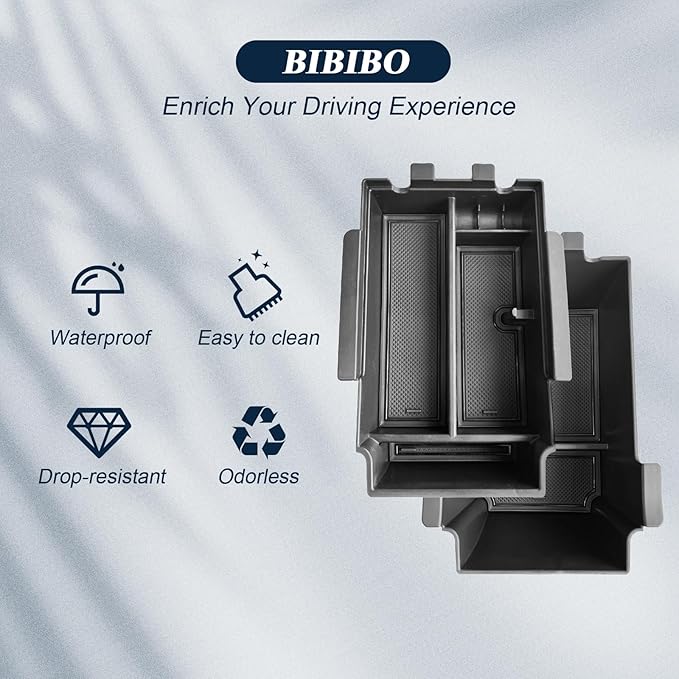 BIBIB0 2Pack 2024 2025 2026 Crosstrek Center Console Organizer for 2023-2026 Subaru Crosstrek&2024+ Impreza Console Trays Crosstrek Insert Glove Pallet Organizer 2026 Crosstrek Hybrid Double Layers