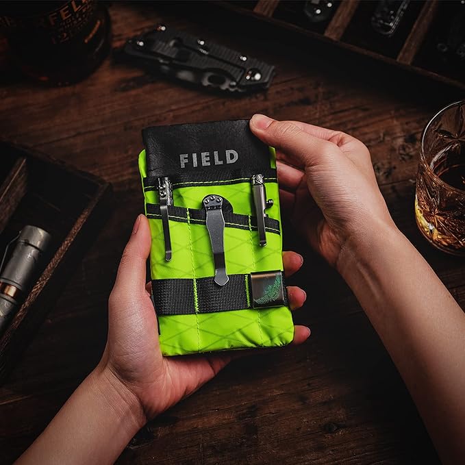 VIPERADE VE1 Pocket Organizer, EDC Pouch for Men, EDC Organizer Storage EDC Gears, Multitool Pocket Pouch Hold Your Flashlight/Pocket Knife, Pen, Notebook