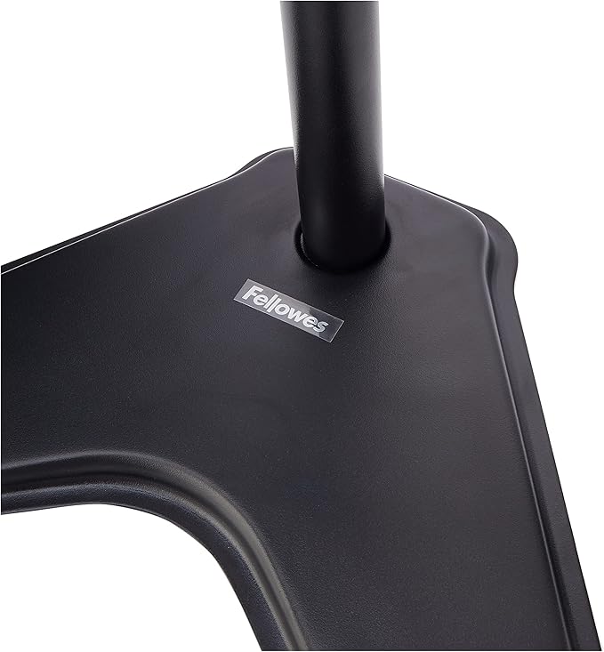 Fellowes 8044001 Professional Series Free-Standing Stacked Monitor Mount, Adjustable Computer Monitor Stand for 2 Monitors with Dual Monitor Arms, 32 Inch Monitor Capacity
