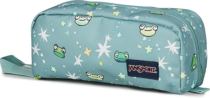 JanSport Perfect Pouch – Accordion Opening, Single Compartment with 3 Dividers, Small Internal Pocket