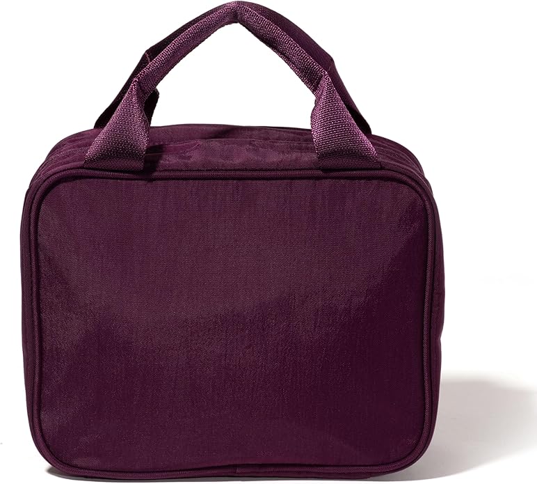 Baggallini Hanging Travel Toiletry Kit - Lightweight 6x10 Inch Makeup Bag