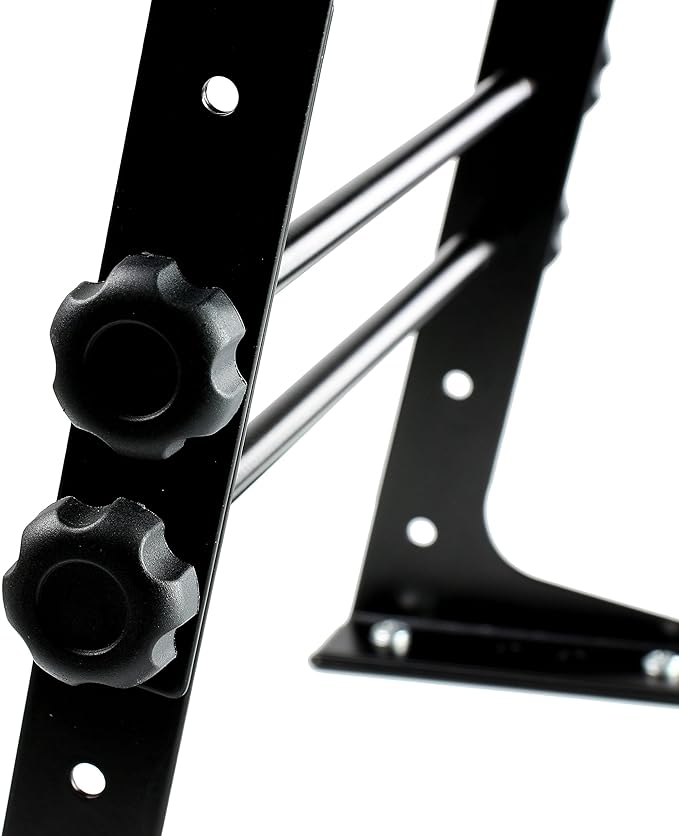RockJam Portable DJ Laptop Stand with Adjustable Height, Anti-Slip Design, Works for Laptops, Controllers & CD Players (Pack of 5)